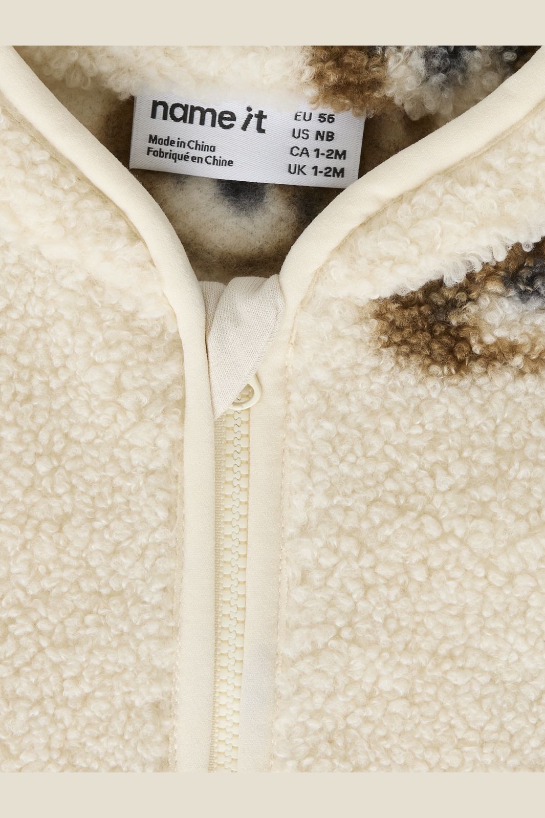 Name It - Nbmorlaj Teddy Nreg Jacket - 5137245 Birch
