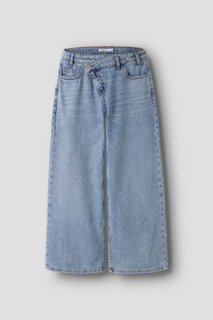 Name It - Nkfbella X-Wide Closure Jeans 8181-Be - 5019888 Medium Blue Denim