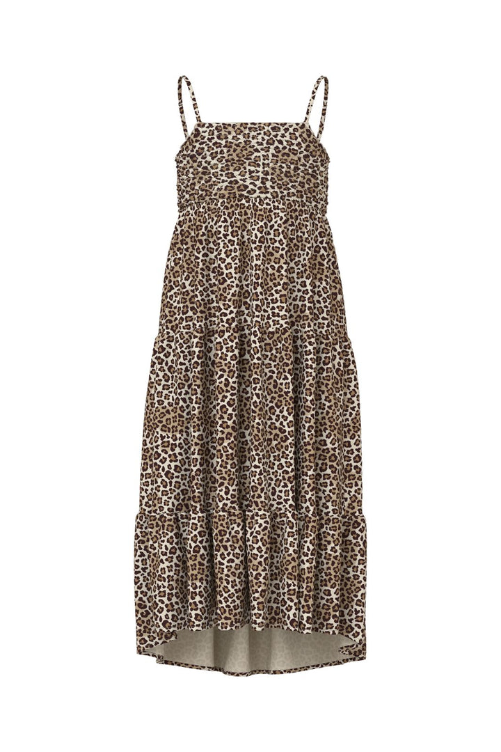 Name It - Nkfvinaya Strap Maxi Dress - 5095449 Turtledove Leopard