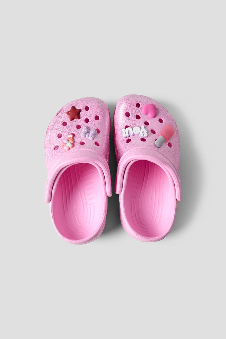 Name It - Nknfame Clogs - 5162212 Begonia Pink Glitter