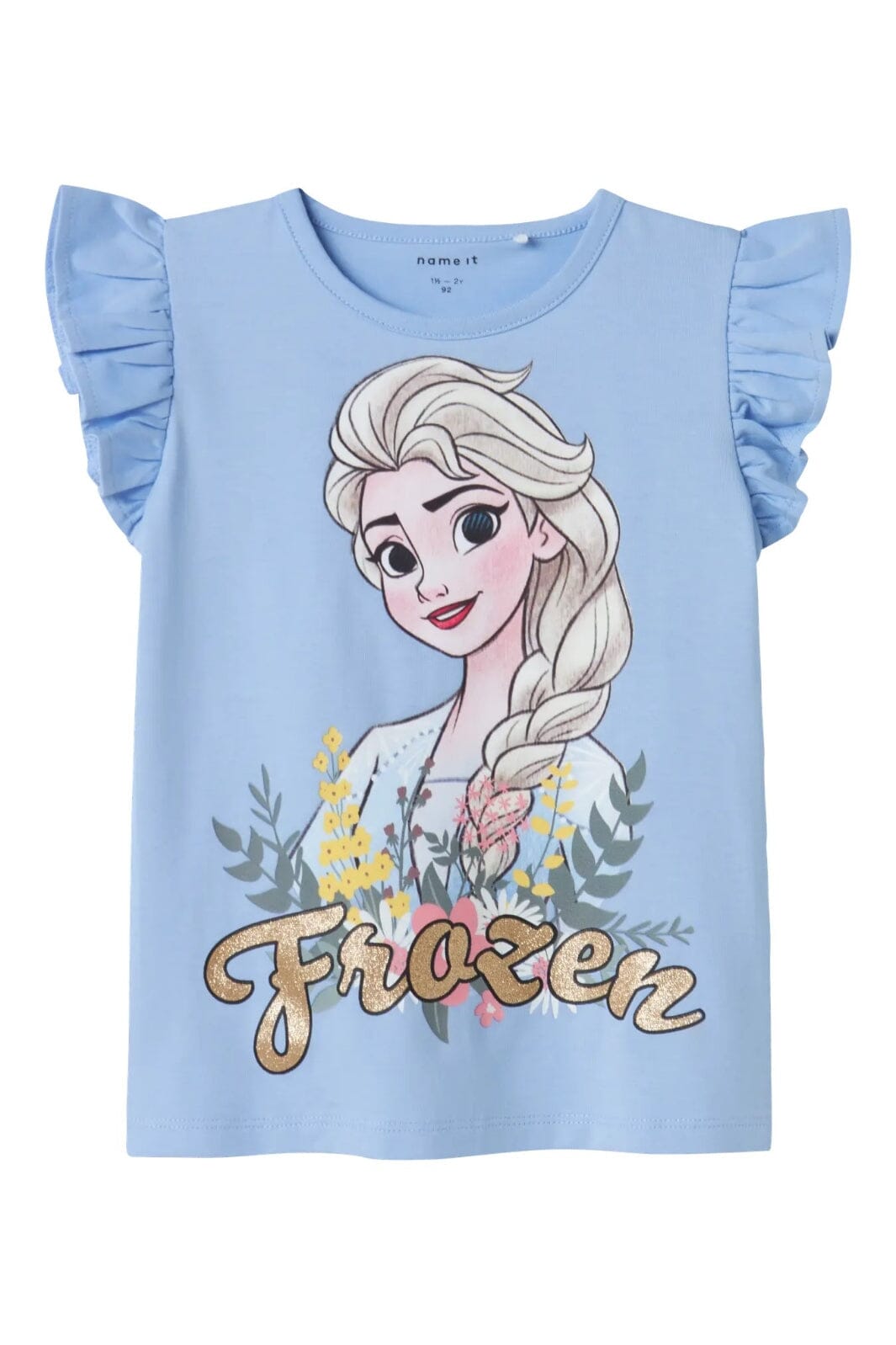 Name It - Nmfabla Frozen Ss Top Box Wdi - 4752840 Serenity