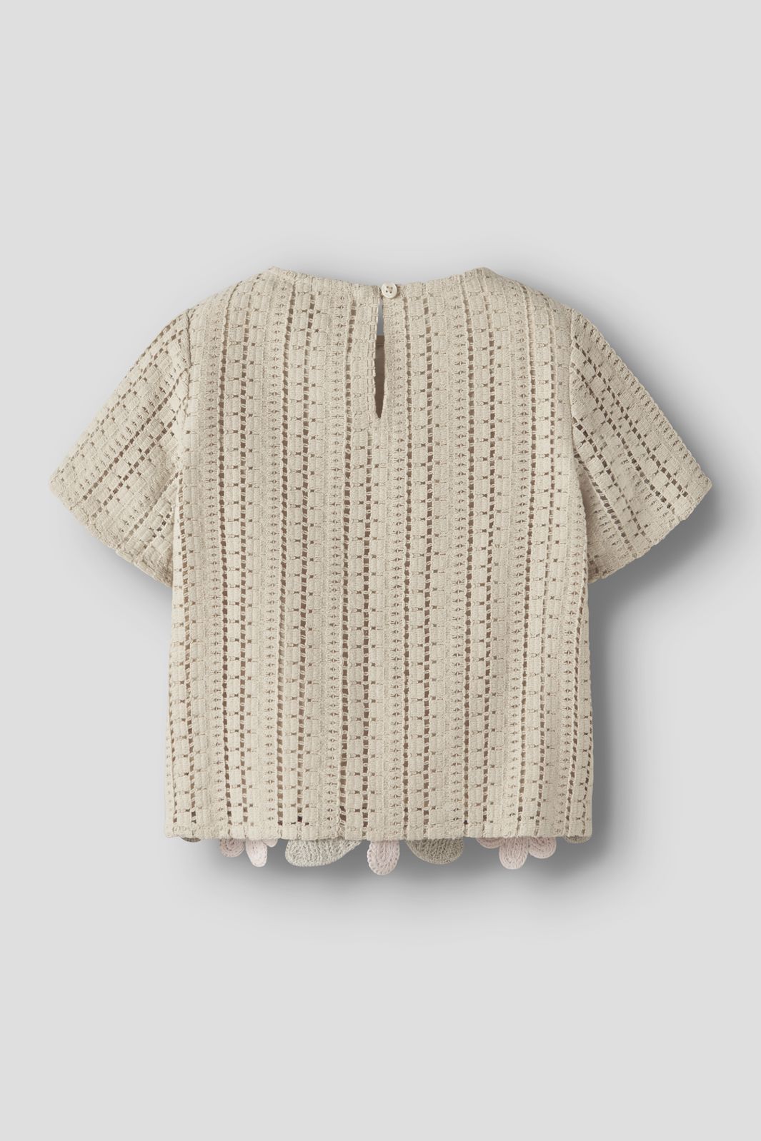 Name It - Nmfhadia Ss Top - 4996514 Almond Milk
