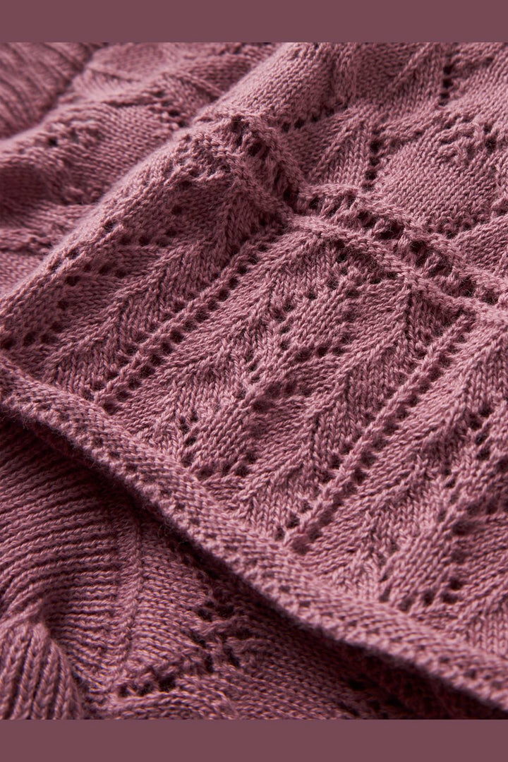 Name It - Nmfholga Sl Knit Top - 4999581 Mesa Rose