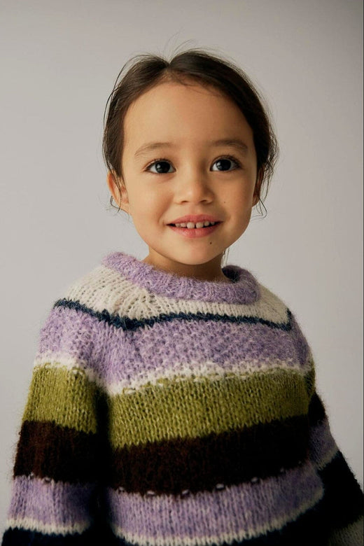 Name It - Nmfsemmi Ls Knit - 5132196 Lavender Gray