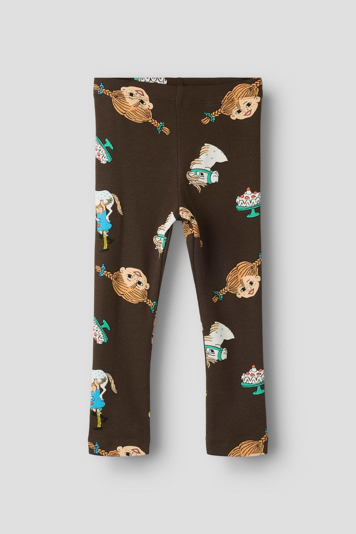 Name It - Nmfsoca Pippi Legging Lnoos Sky - 5157132 Delicioso