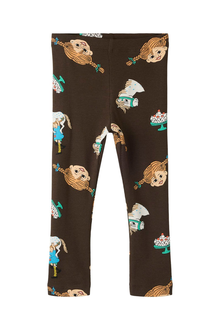 Name It - Nmfsoca Pippi Legging Lnoos Sky - 5157132 Delicioso