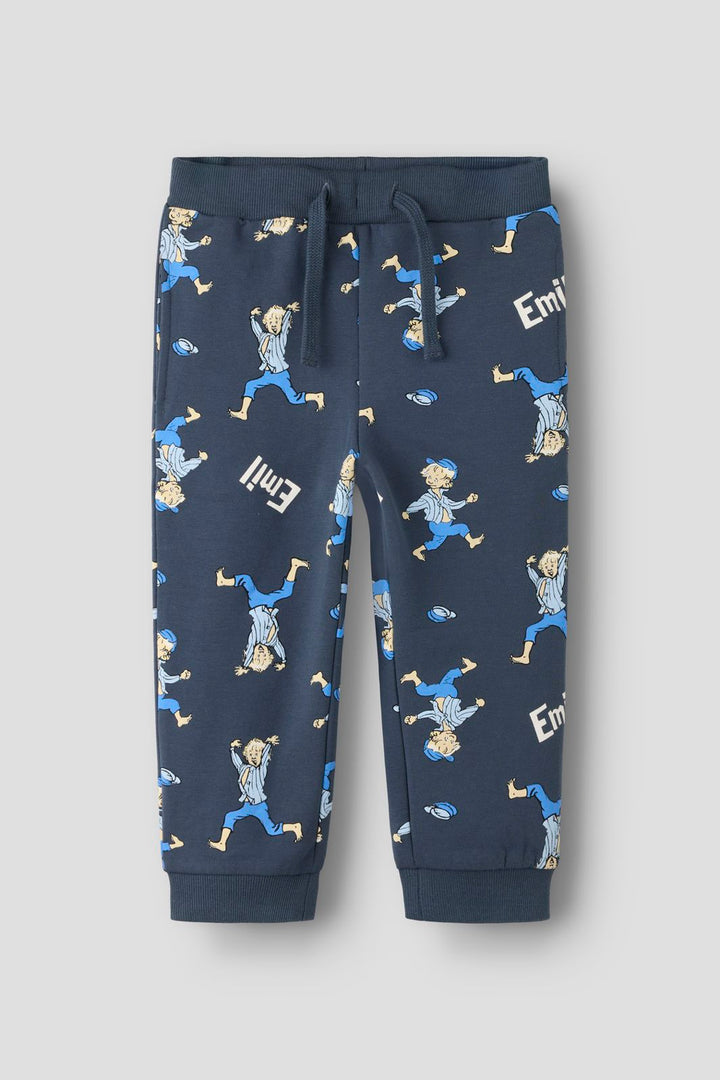 Name It - Nmmalfe Emil Nreg Swe Pants Sky - 5133572 Ombre Blue