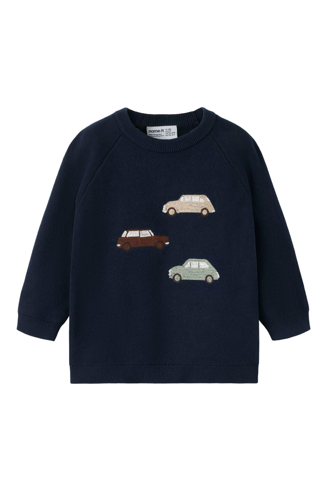 Name It - Nmmsigurd Ls Knit Box - 5139948 Navy Blazer