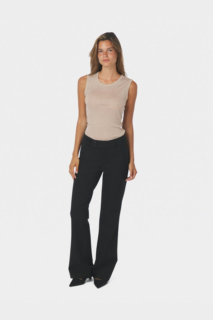 Neo Noir - Adelei Stretchy Pants 170137 - 100 - Black