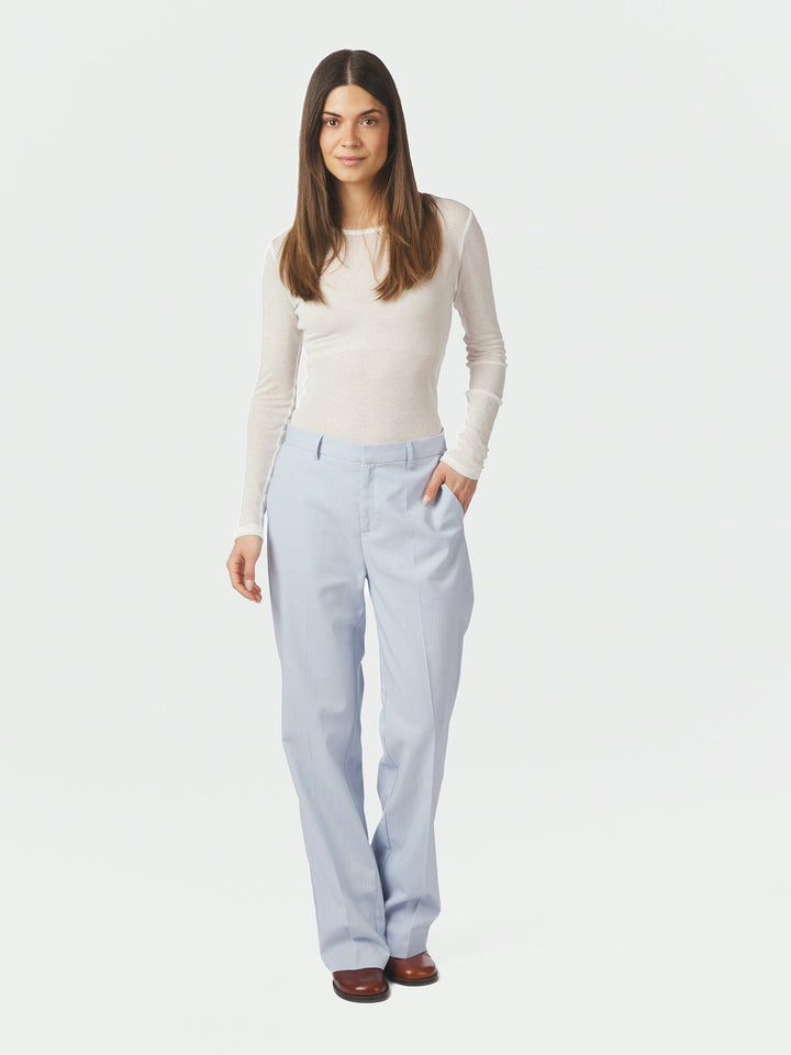 Neo Noir - Alice Linen Pants 170445 - 145 - Light Blue Bukser 