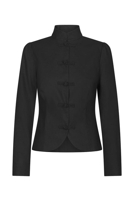 Neo Noir - Ardena Linen Blazer 169685 - 100 - Black