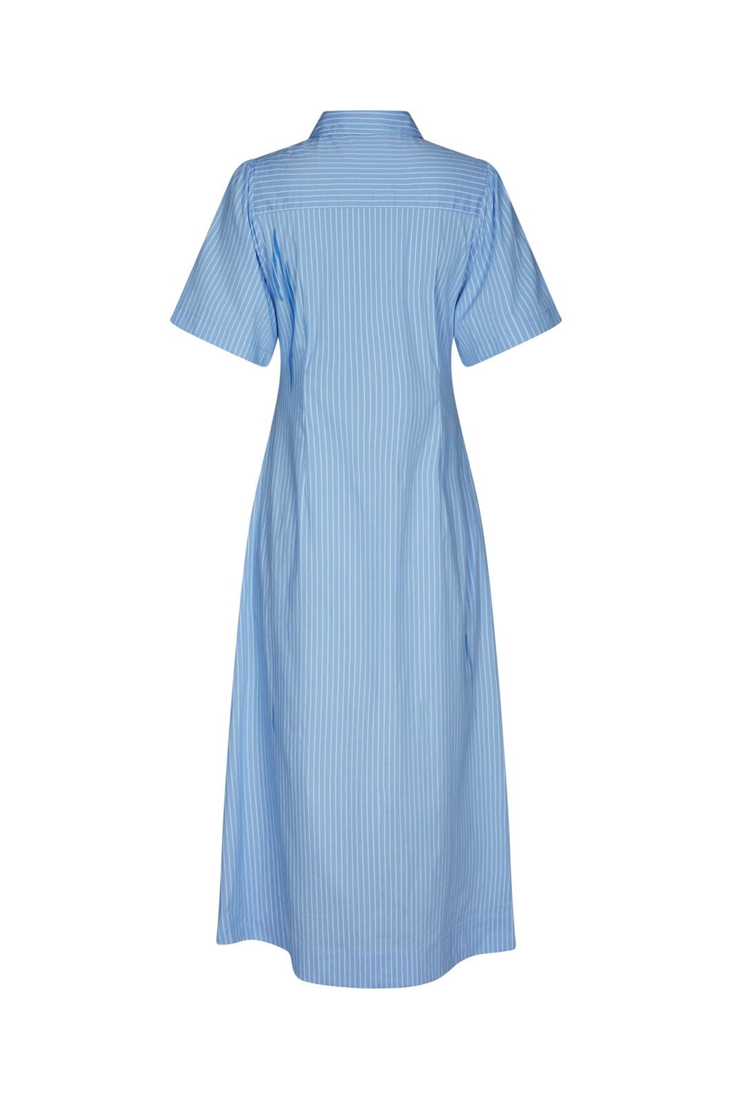 Neo Noir - Baia Stripe Poplin Dress 167585 - 145 - Light Blue