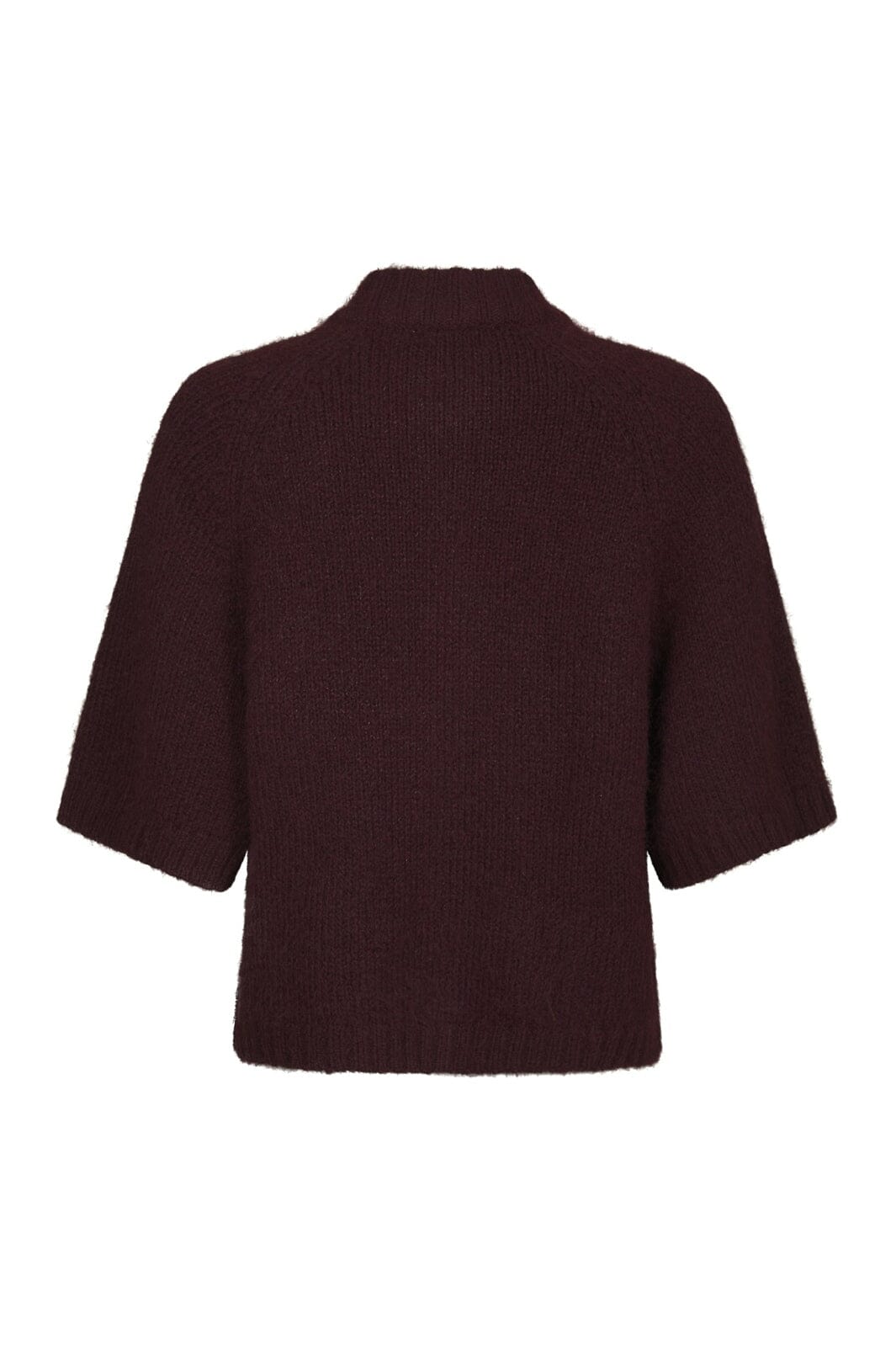 Neo Noir - Benuta Fluffy Knit Cardigan 165816 - 174 - Burgundy