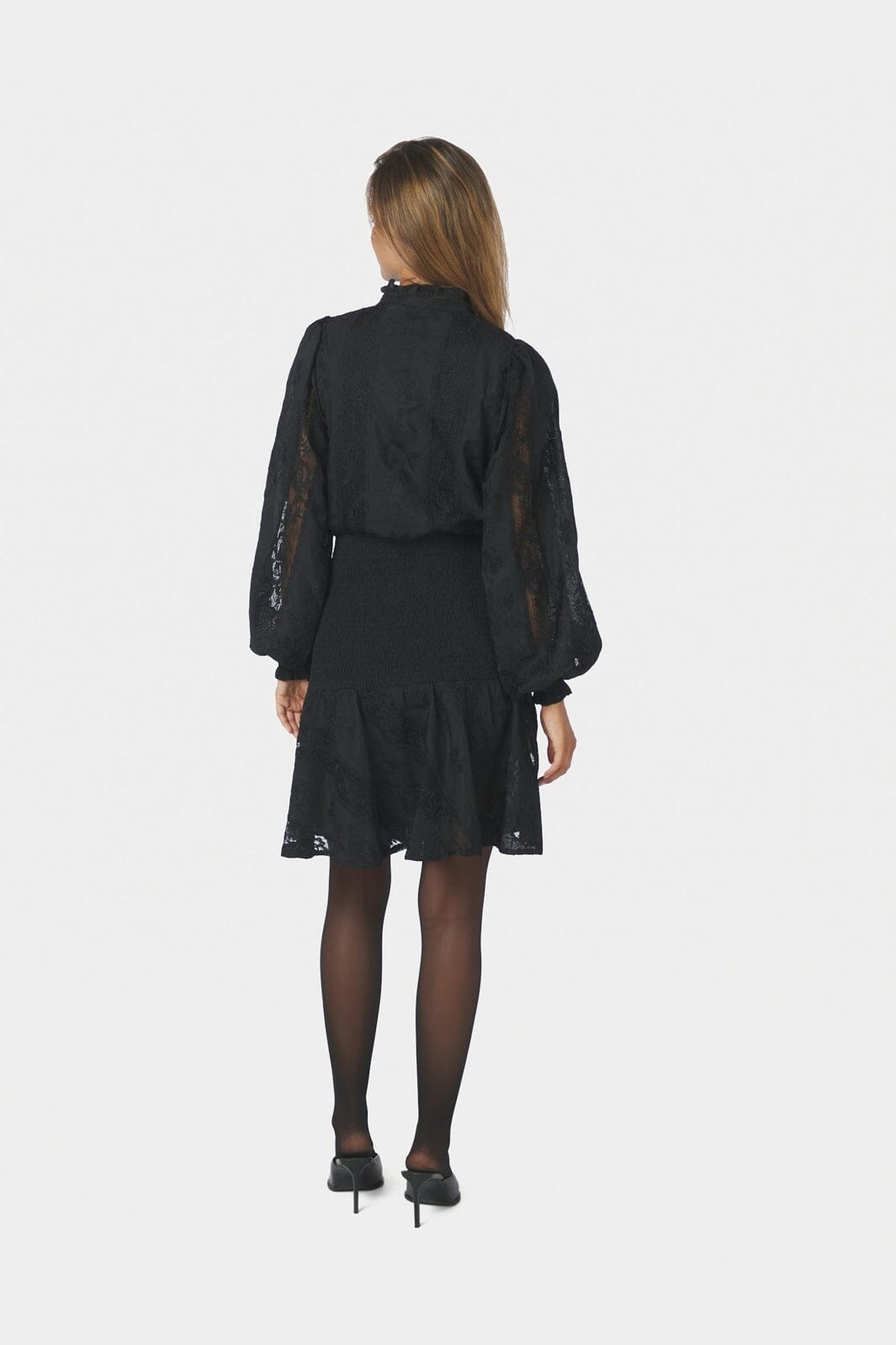 Neo Noir - Bonia Smock Dress 169174 - 100 - Black