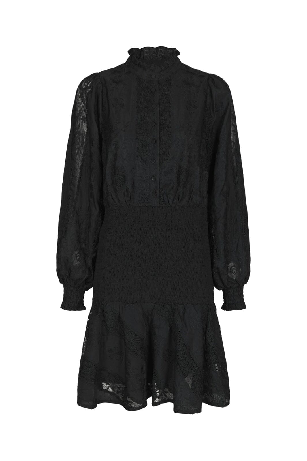Neo Noir - Bonia Smock Dress 169174 - 100 - Black