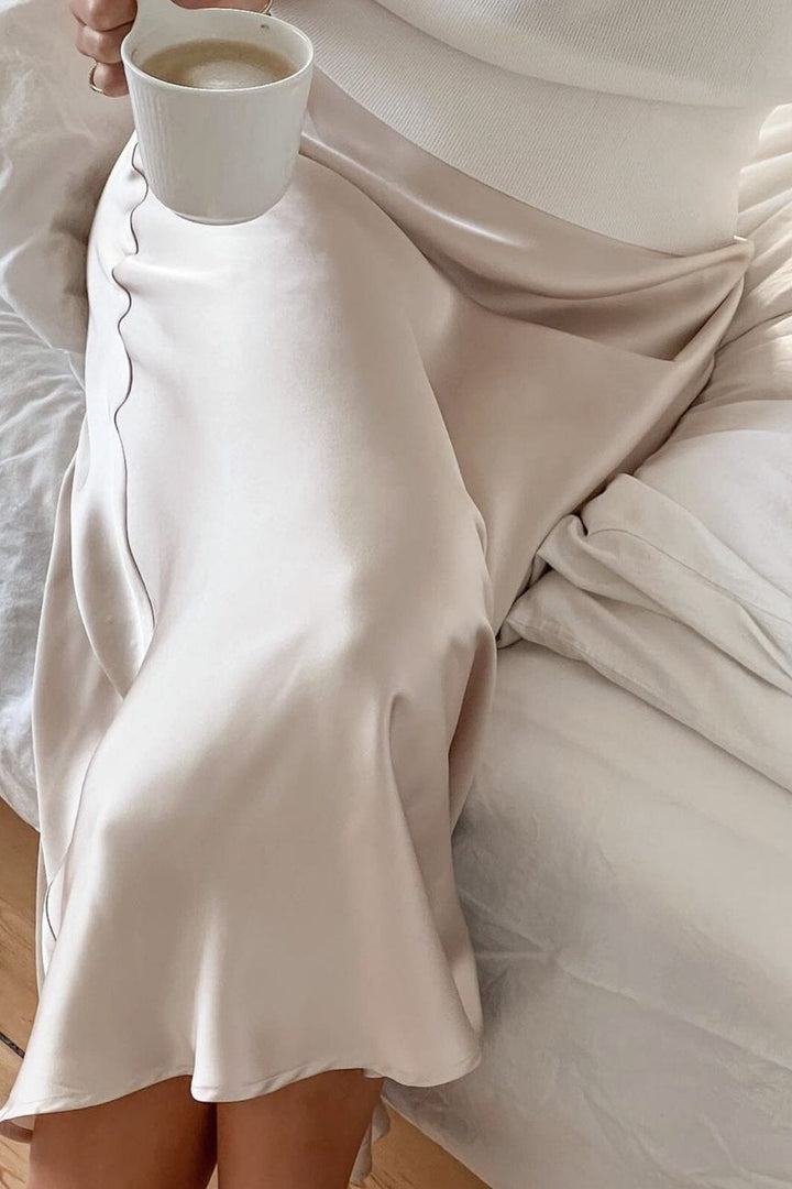 Neo Noir - Bovary Skirt - Champagne