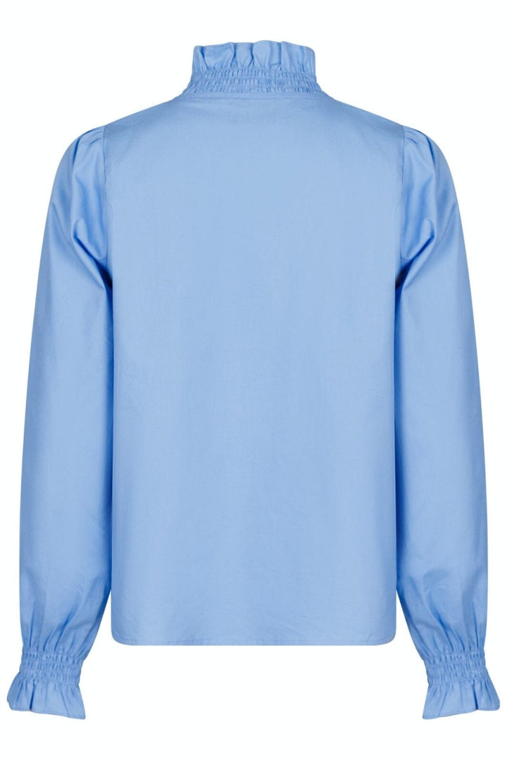 Neo Noir - Brielle Solid Shirt - SKY BLUE
