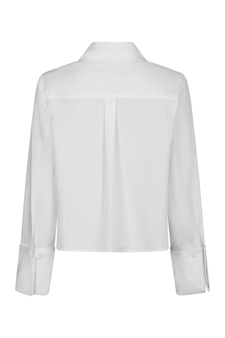 Neo Noir - Cam Poplin Shirt 170424 - 121 - Off White