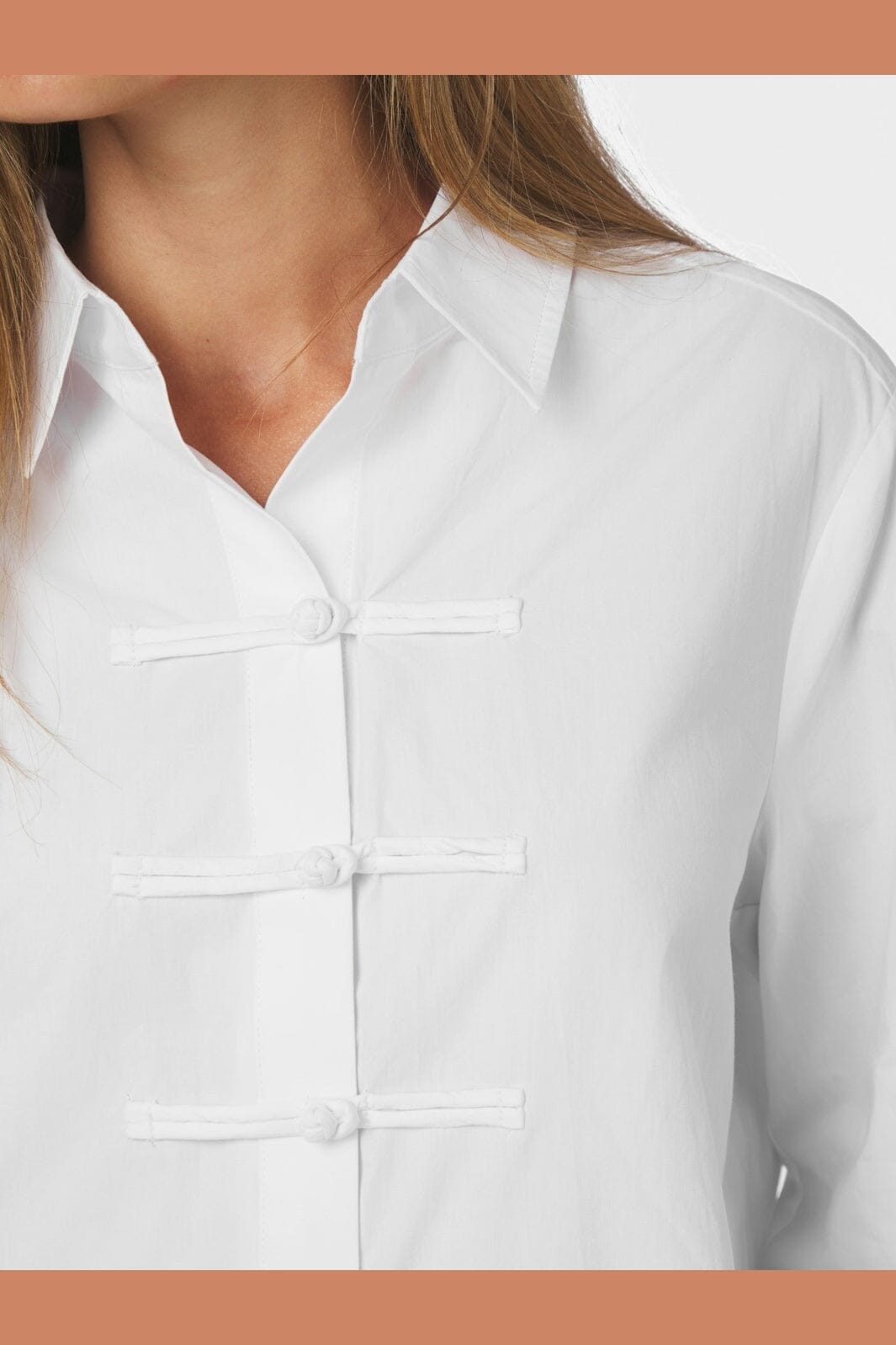 Neo Noir - Cam Poplin Shirt 170424 - 121 - Off White