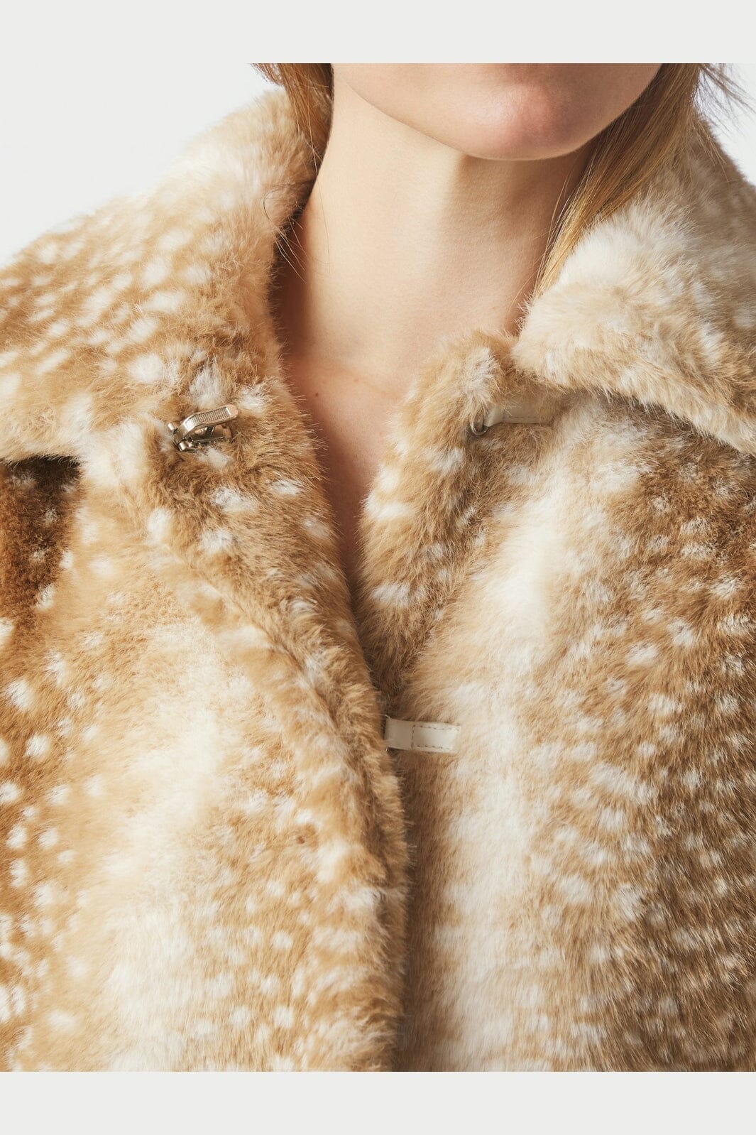 Neo Noir - Camina Faux Fur Jacket 170204 - 123 - Beige