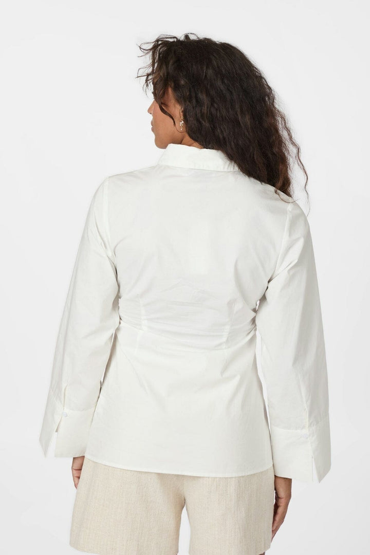 Neo Noir - Caroli Poplin Shirt 165894 - 120 - White