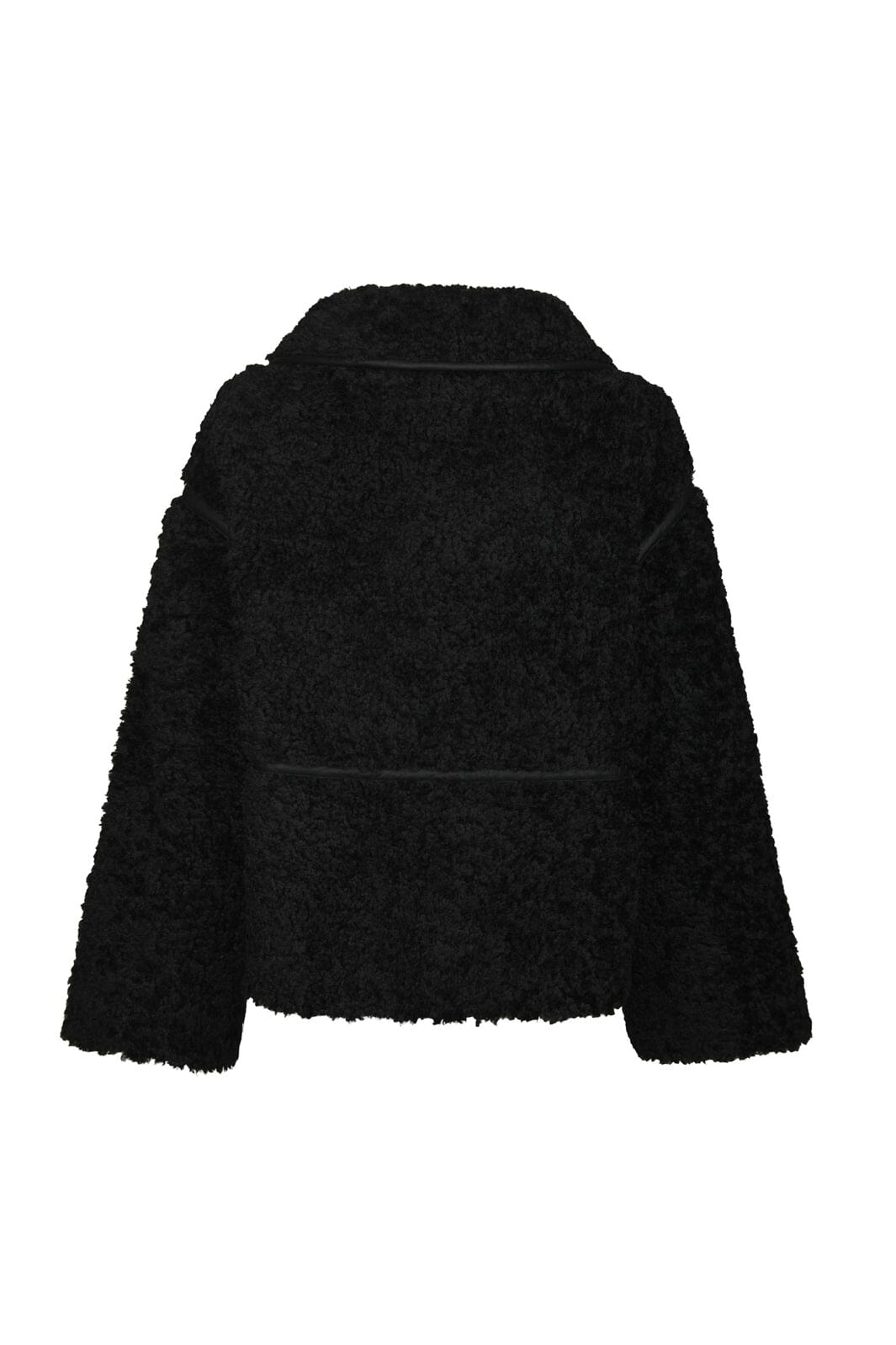Neo Noir - Castor Faux Fur Jacket 164862 - 100 - Black