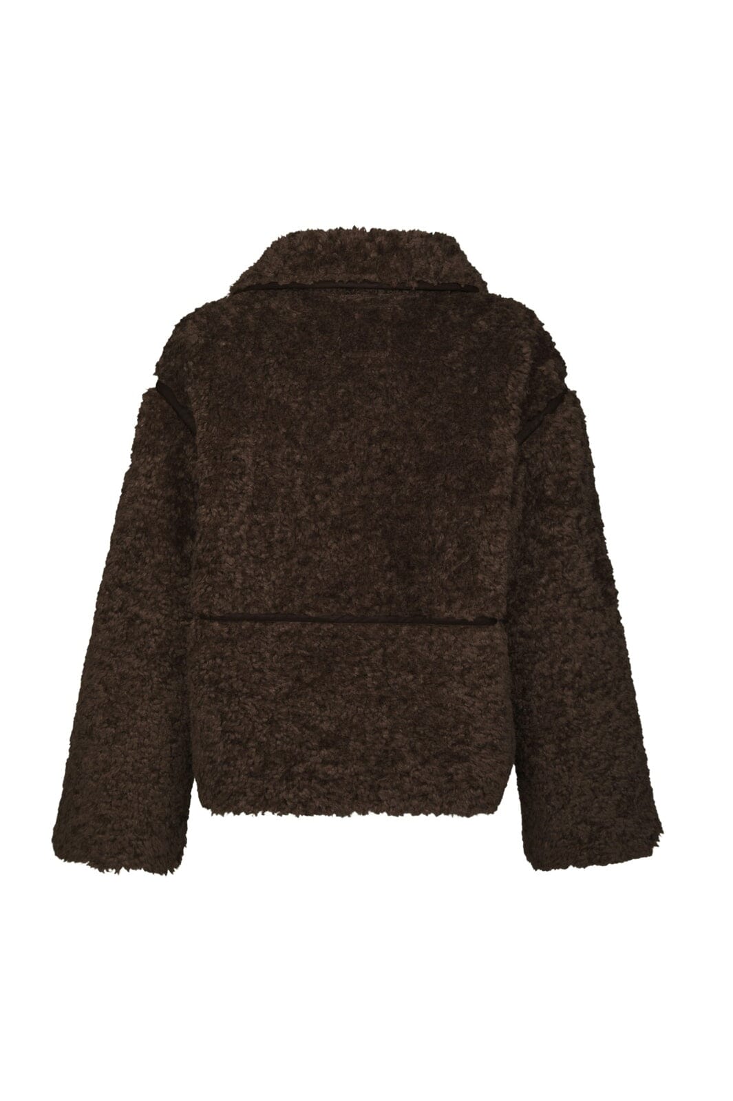 Neo Noir - Castor Faux Fur Jacket 164862 - 676 - Dark Brown