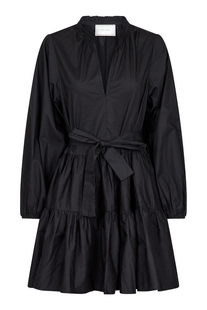 Neo Noir - Debbie Poplin Dress - Black