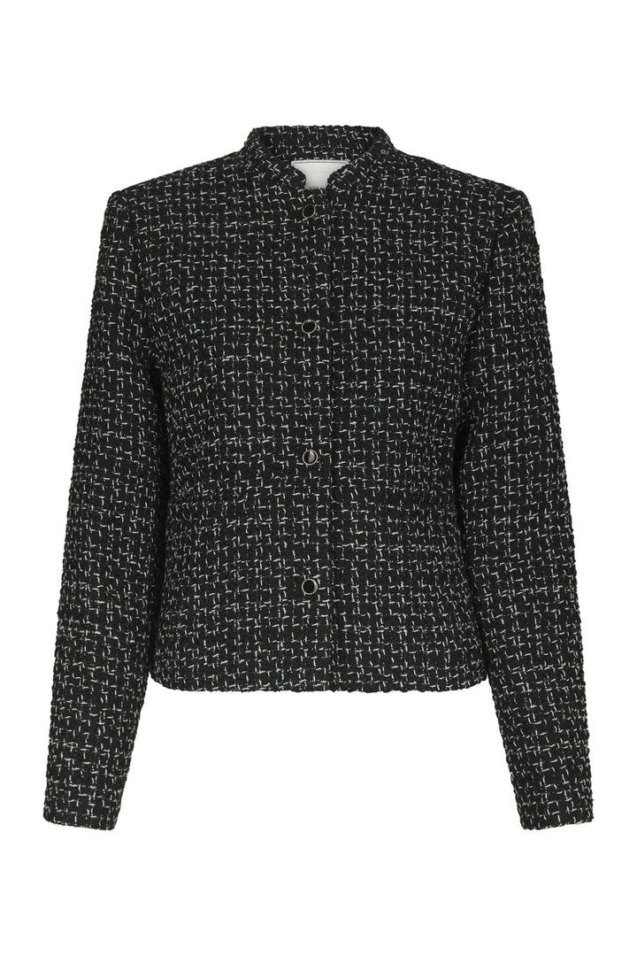 Neo Noir - Denisa Boucle Jacket 170180 - 100 - Black