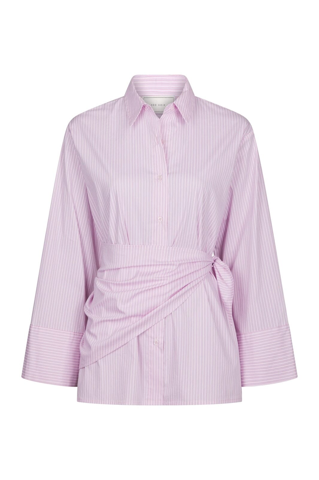 Neo Noir - Dita Scarf Stripe Shirt 169857 - 754 - Light Pink