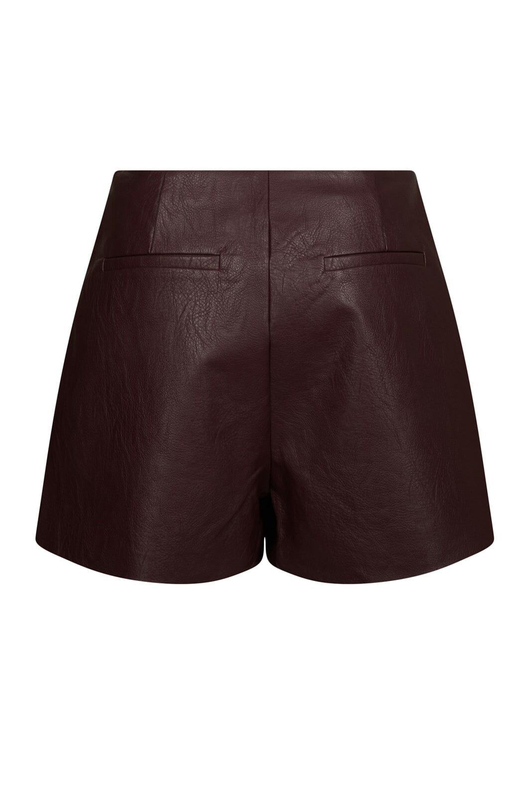 Neo Noir - Elayne Faux Leather Skorts 169802 - 162 - Bordeaux