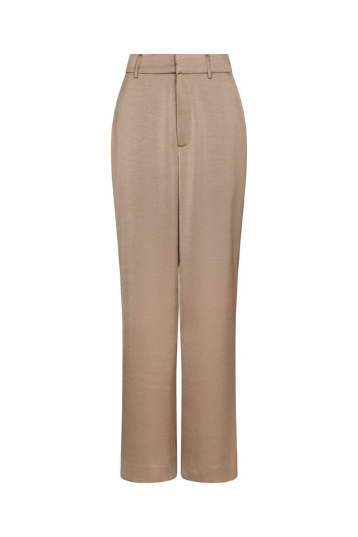 Neo Noir - Emmett Heavy Sateen Pants 164136 - 811 - Dark Taupe