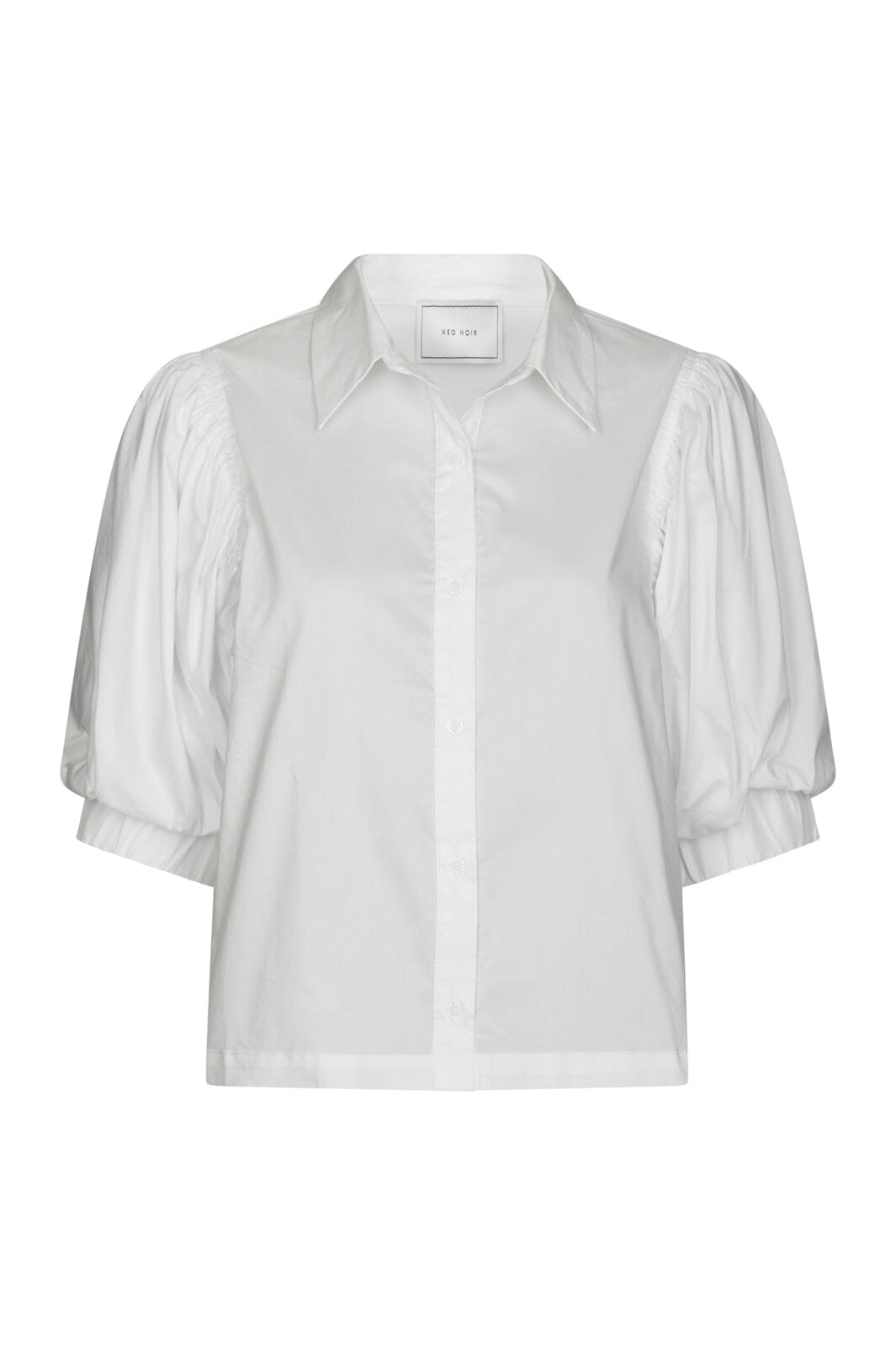 Neo Noir - Etta Poplin Shirt 168089 - 120 - White