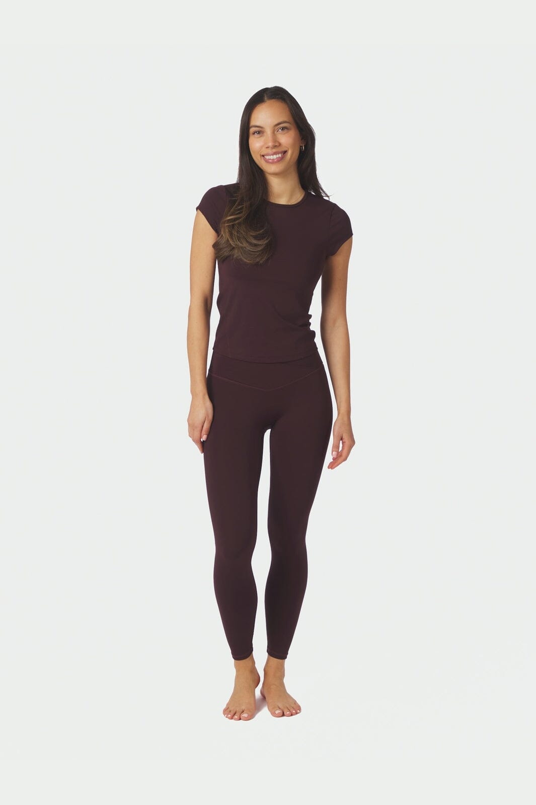 Neo Noir - Ettia Baby Tee 167131 - 174 - Burgundy
