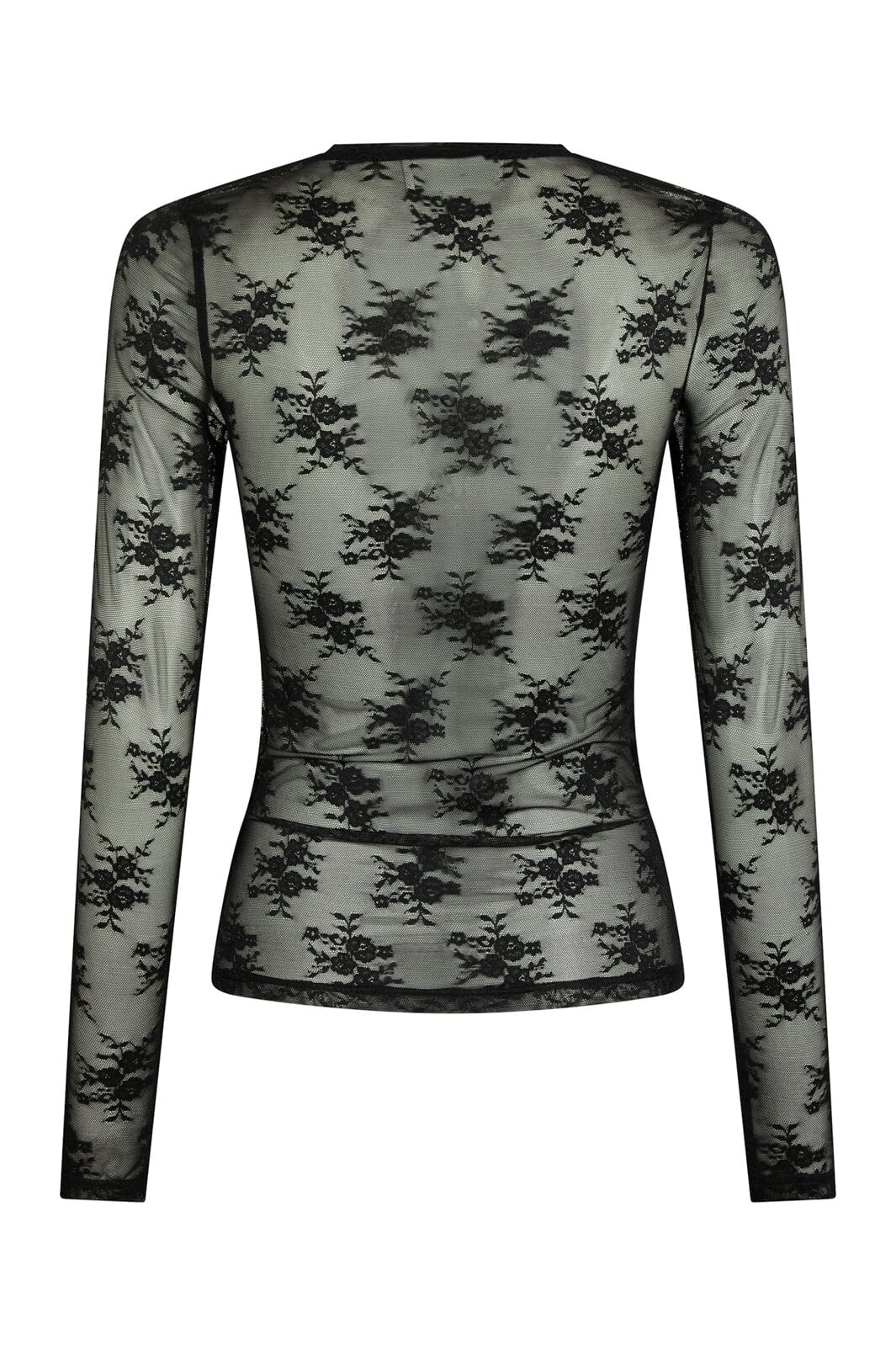 Neo Noir - Evania Mesh Blouse 170167 - 100 - Black