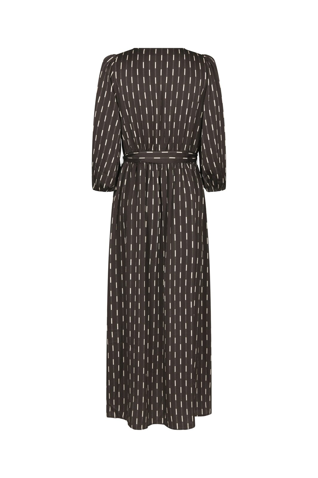 Neo Noir - Filene Print Dress 171004 - 676 - Dark Brown