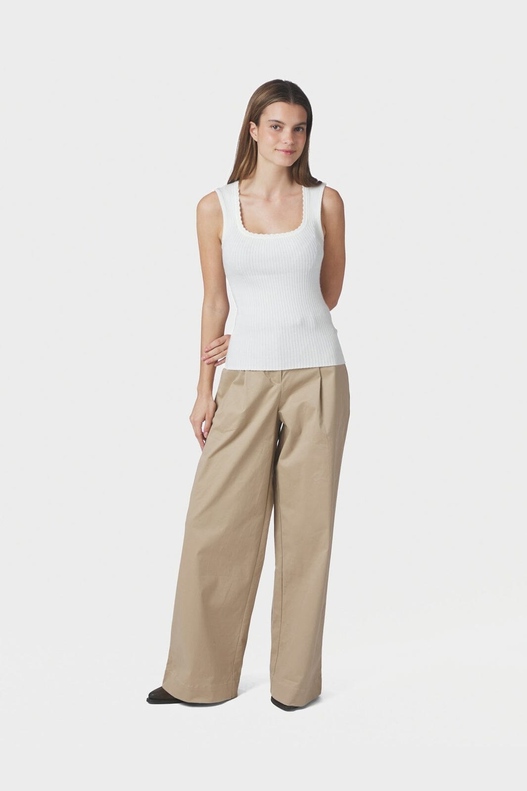 Neo Noir - Fraline Knit Top 167123 - 121 - Off White