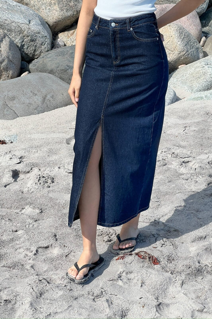 Neo Noir - Frankie D Skirt - Dark Blue