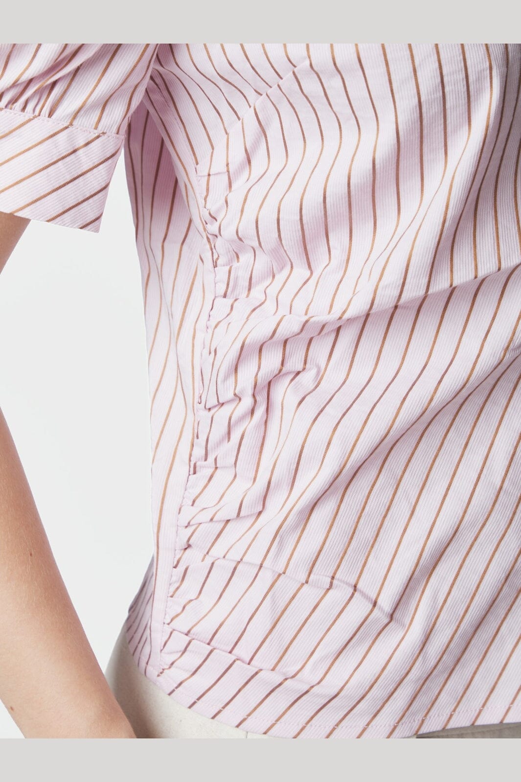 Neo Noir - Frannie Structure Stripe Shirt 169900 - 754 - Light Pink