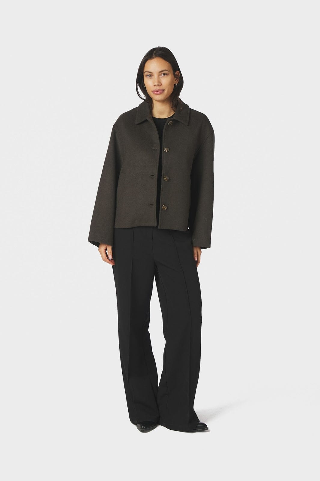 Neo Noir - Hamra Wool Jacket 162076 - 151 - Army