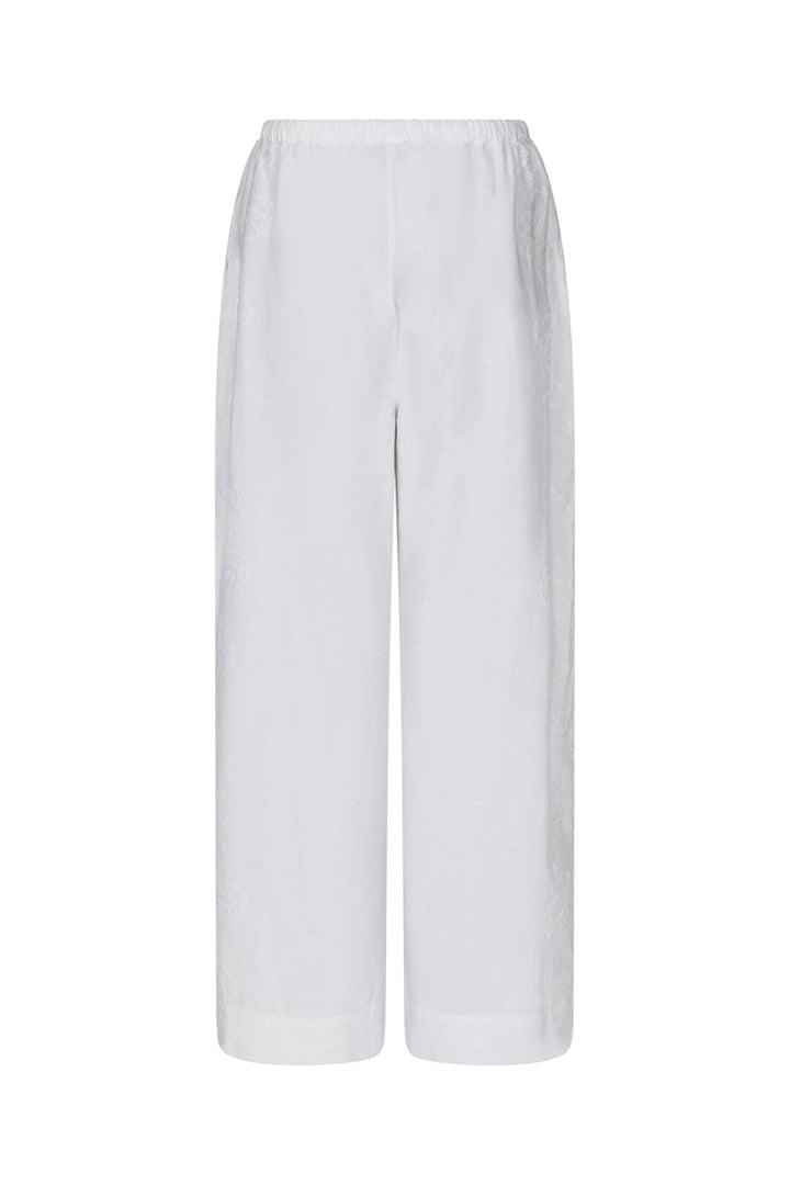 Neo Noir - Heifa Embroidery Pants 169114 - 120 - White