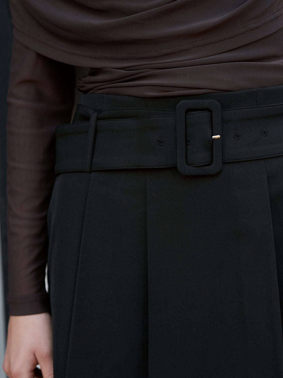 Neo Noir - Irelia Struture Skirt 171142 - 100 - Black Nederdele 