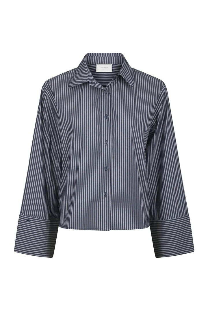 Neo Noir - Jaylin Stripe Shirt 170845 - 702 - Dark Navy
