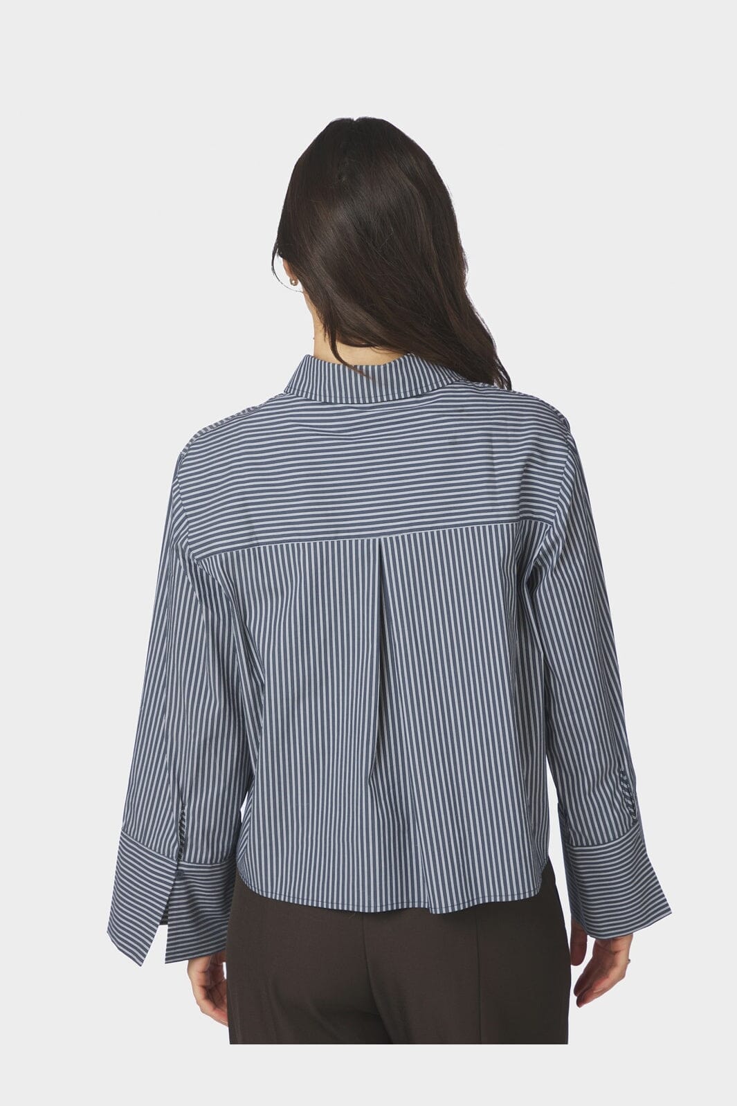 Neo Noir - Jaylin Stripe Shirt 170845 - 702 - Dark Navy