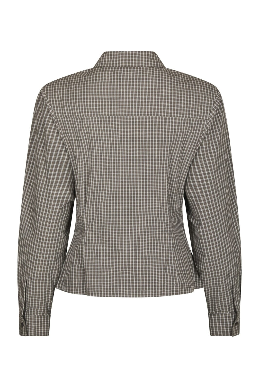 Neo Noir - Jonelle Check Shirt 170987 - 830 - Dusty Grey