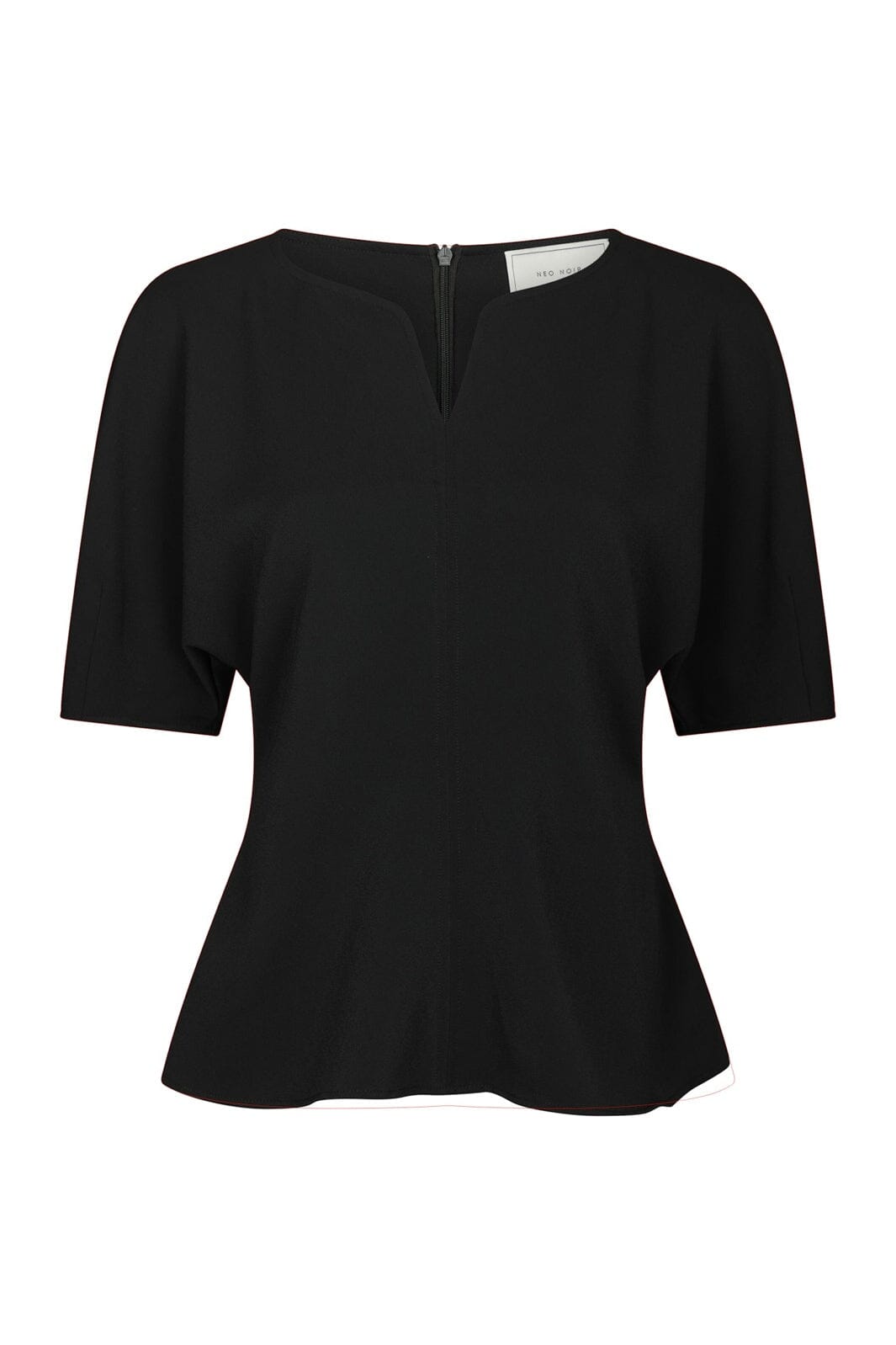 Neo Noir - Josine Crepe Blouse 169712 - 100 - Black