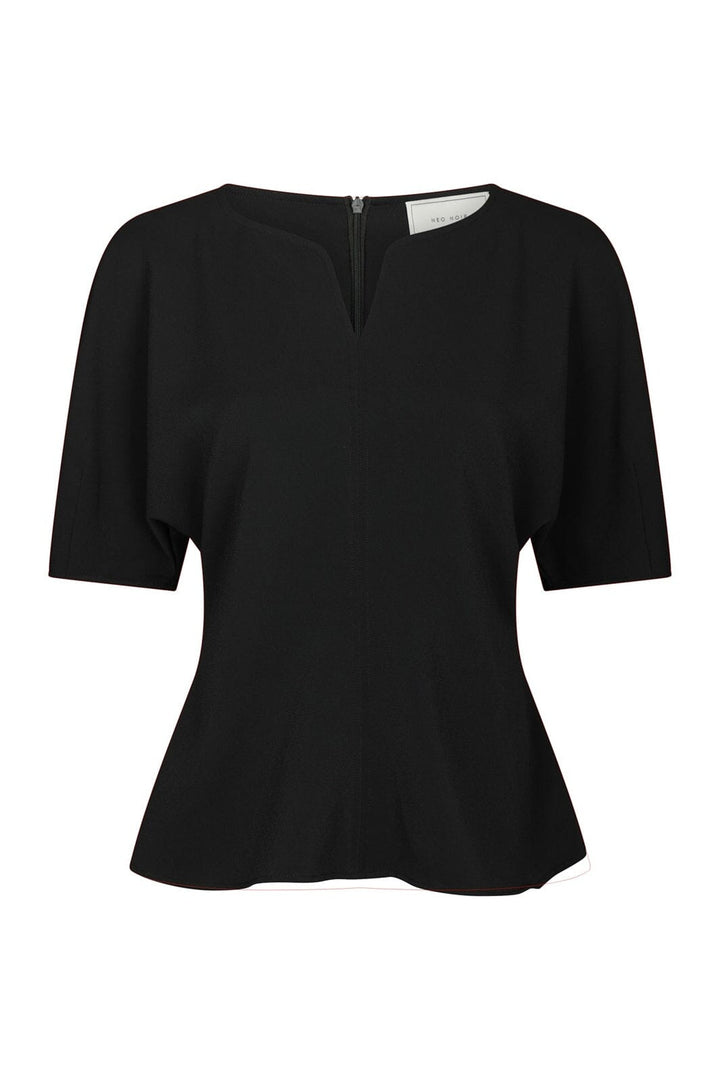 Neo Noir - Josine Crepe Blouse 169712 - 100 - Black