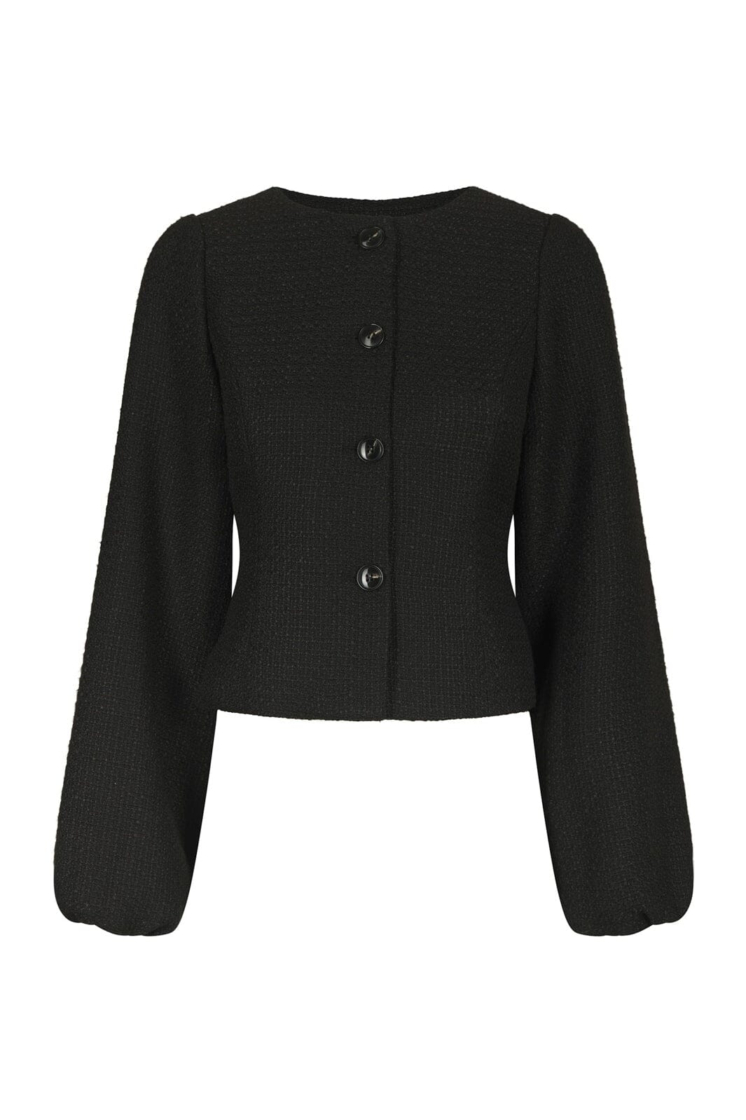 Neo Noir - Junette Boucle Jacket 170179 - 100 - Black