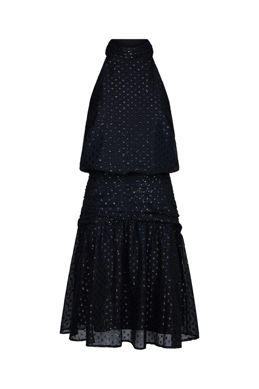Neo Noir - Katerin Glitz Dot Dress 170867 - 100 - Black