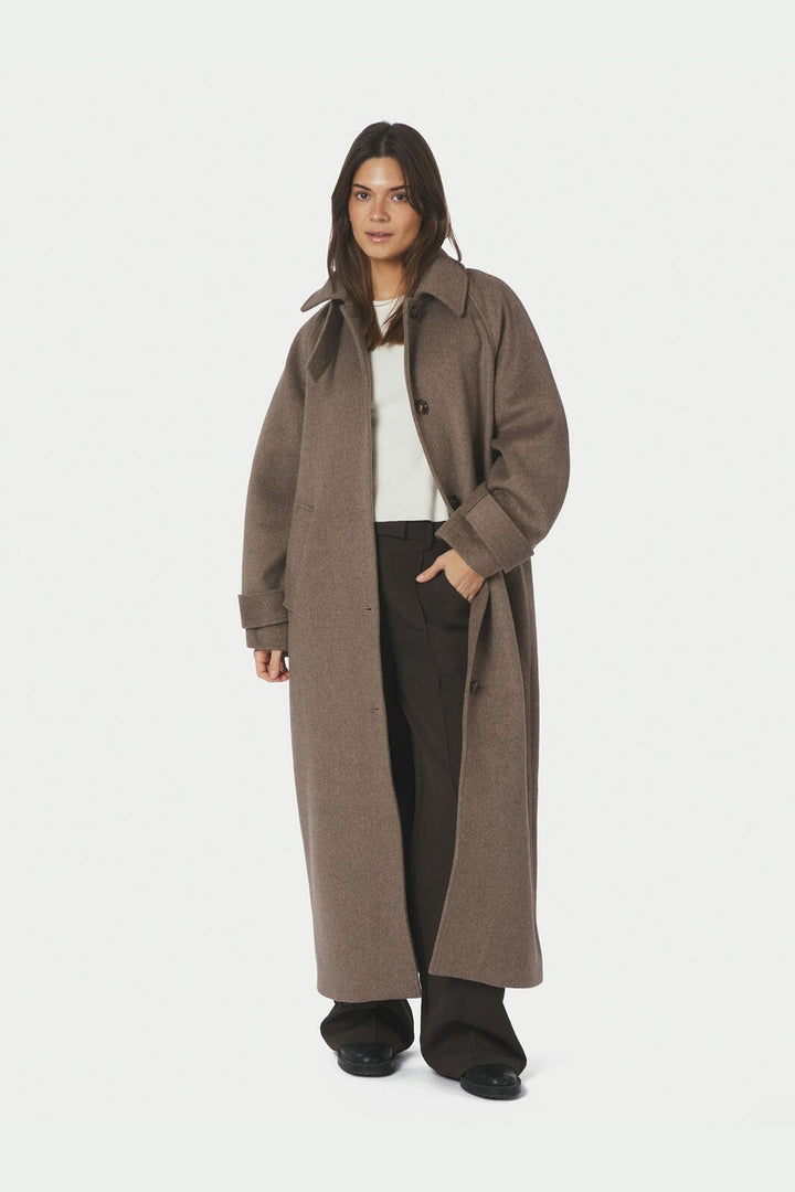 Neo Noir - Keaton Wool Coat 165499 - 214 - Taupe